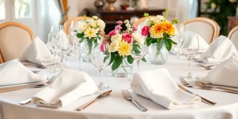 Como Montar uma Mesa Posta Simples e Elegante