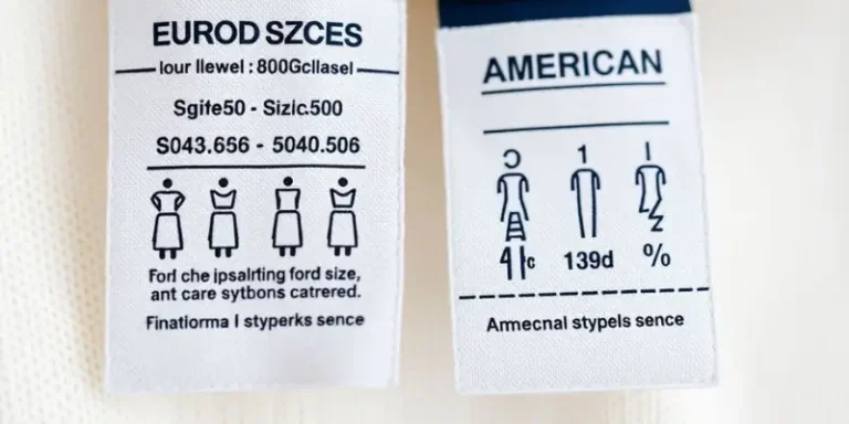 Diferença entre Etiqueta Europeia e Americana
