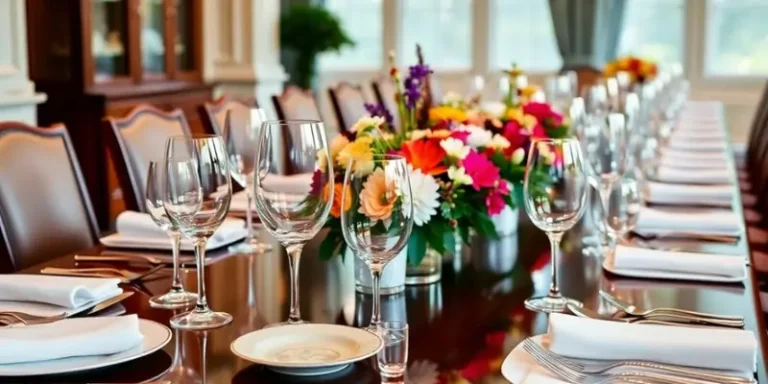 Mesa Posta e Etiqueta à Mesa: O Que Você Precisa Saber