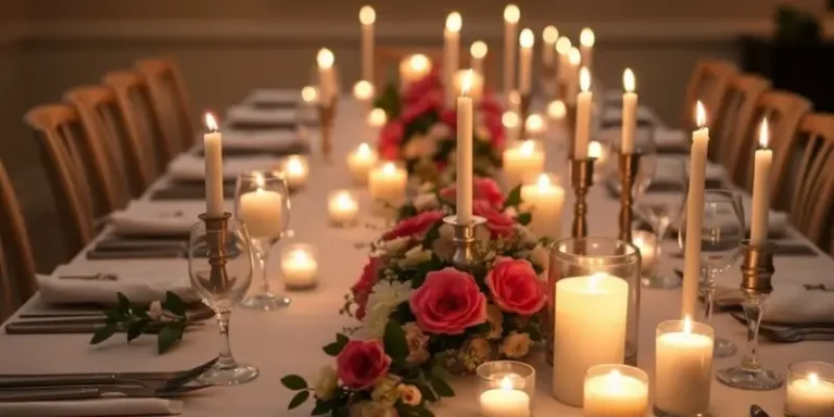 Como Usar Velas e Luzes na Mesa Posta